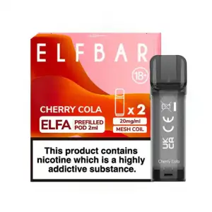 ELF BAR ELFA PRE-FILLED PODS (PACK OF 2) - Cherry Cola